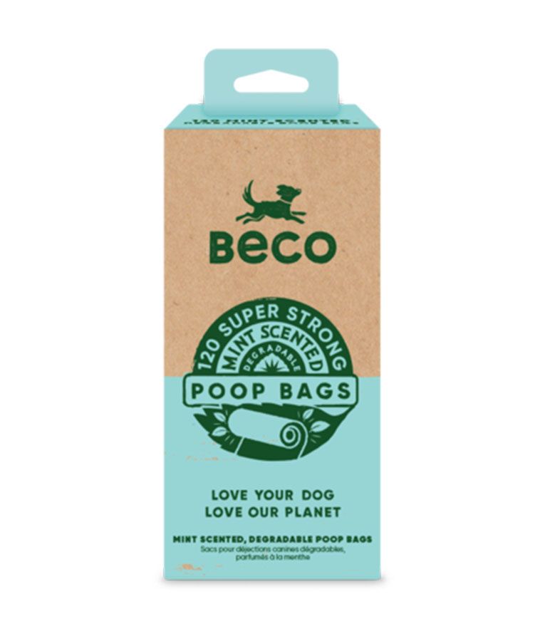 Beco Pets Mint Scented Poop Bags