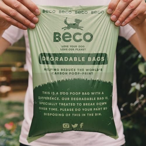 Beco Pets Mint Scented Poop Bags - Image 3