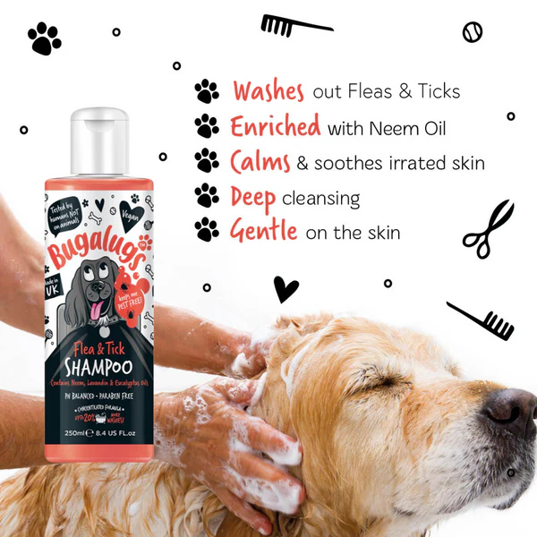 Bugalugs Flea & Tick Dog Shampoo - 500ML - Image 3